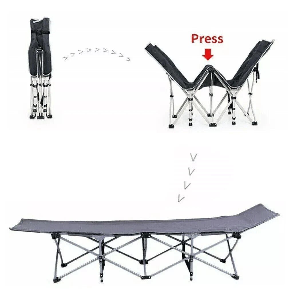 Portable Heavy Duty Guest Bed – Ideal for Camping & Travel"