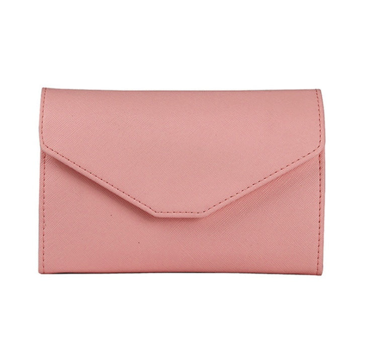 Sheila Merchandise pink multifunctional travel bag passport cover multi card pocket wallet for women