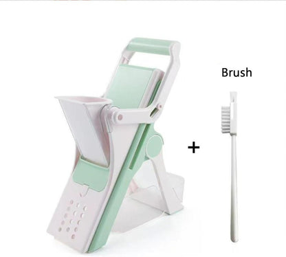 Sheila Merchandise multifunctional vegetable slicer with cleaning brush for easy food preparation