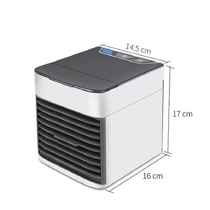 Sheila Merchandise portable air conditioner fan desktop unit with compact design and digital control panel