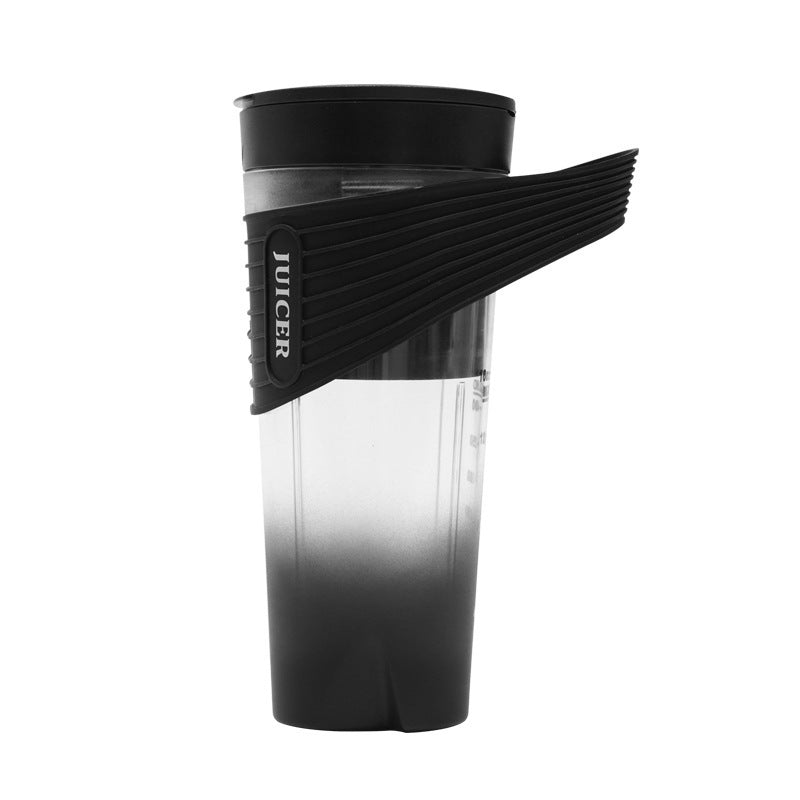 Sheila Merchandise Portable Blender for Smoothies in sleek black and clear design, ideal for on-the-go blending