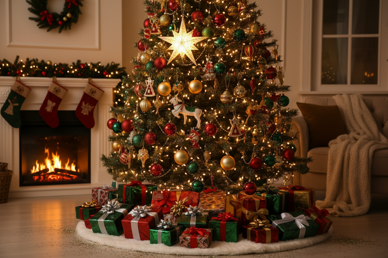 Santa's Christmas Gifts tree