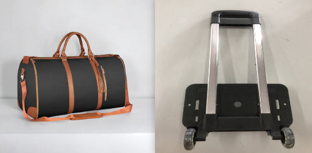 Stylish travel bag with elegant design and sturdy handles for easy carrying