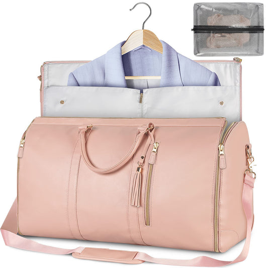 Sheila Merchandise stylish travel bag in soft pink with spacious interior and accessory pouch for organized travel