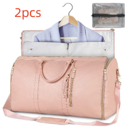 Sheila Merchandise stylish travel bag with a spacious interior and a hanging garment section