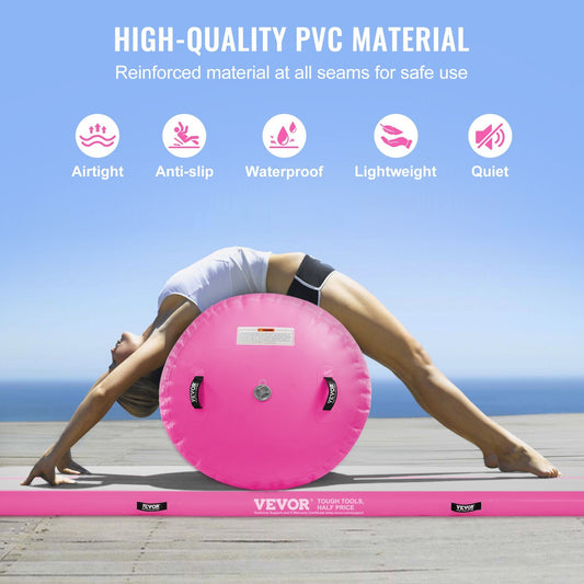Inflatable gymnastics air mat set by Sheila Merchandise with high-quality PVC material and anti-slip features