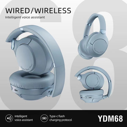 Sheila Merchandise wireless sports headphones in gray with intelligent voice assistant and Type-C charging